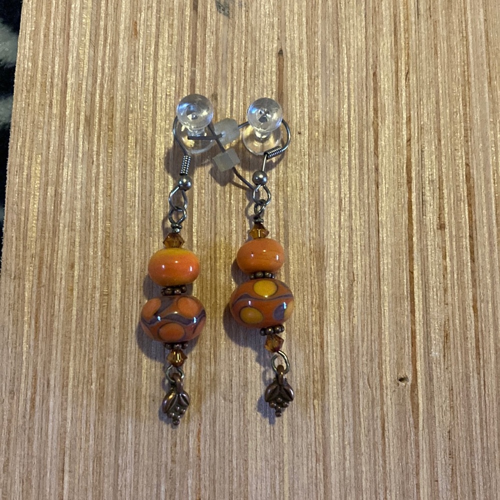 Dangling earrings